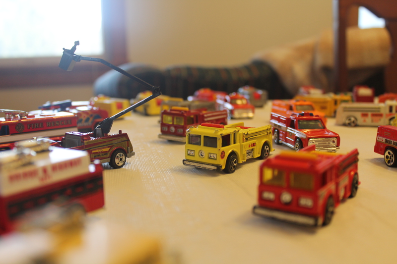 Illustration for article titled Enormous Die-cast collection - Box 1 - Fire Trucks
